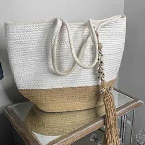 WHBM beach bag